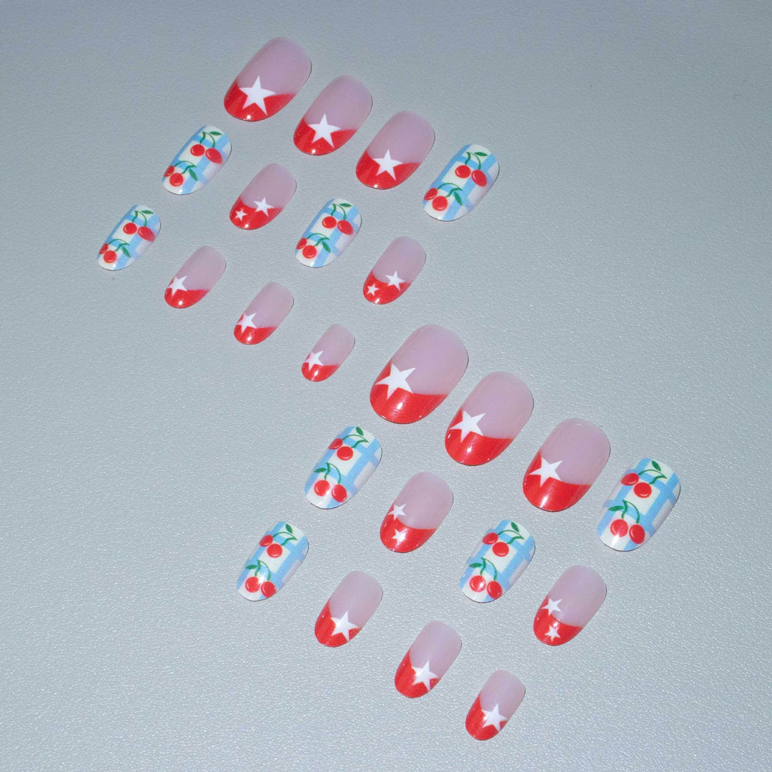 Cherry Blossom-Themed Nail Art Kit