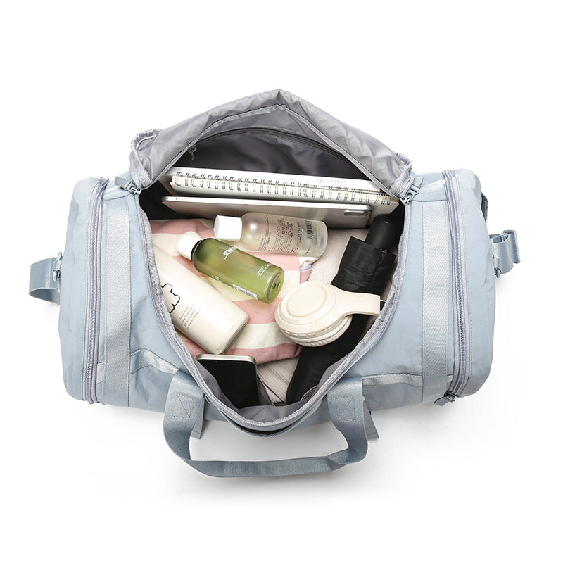 Unisex Sporty Travel Bag with Sturdy Carry Handles Bowlift