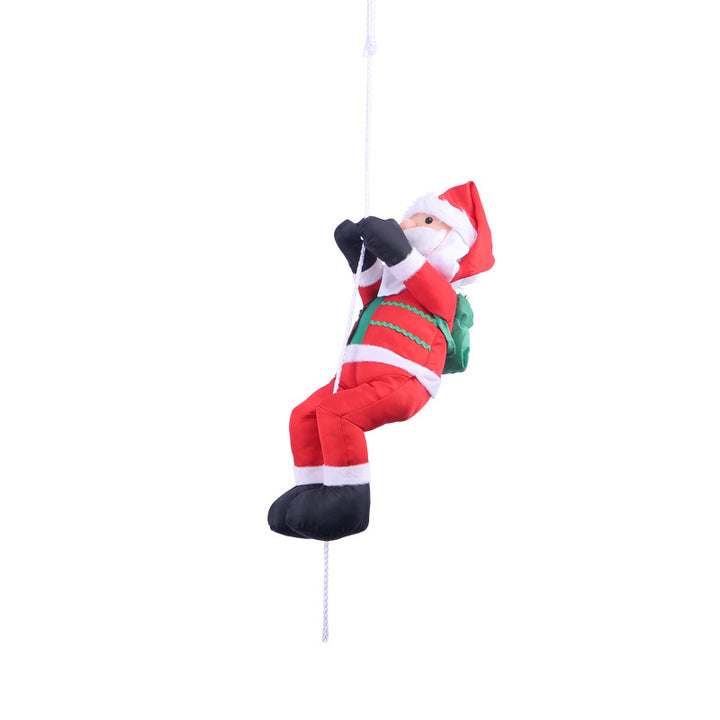 Decorative Santa Claus figure with rope
