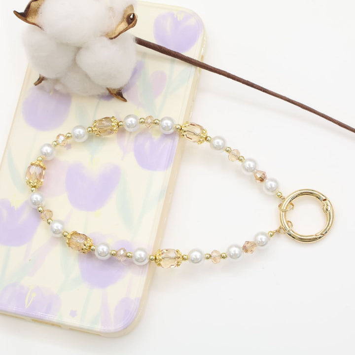 Elegant Beaded Phone Chain Bowlift