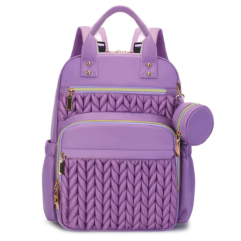 Fashionable backpack with practical compartment system Bowlift
