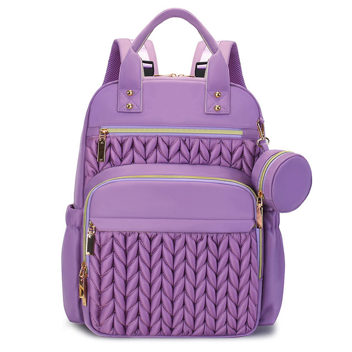 Fashionable backpack with practical compartment system Bowlift