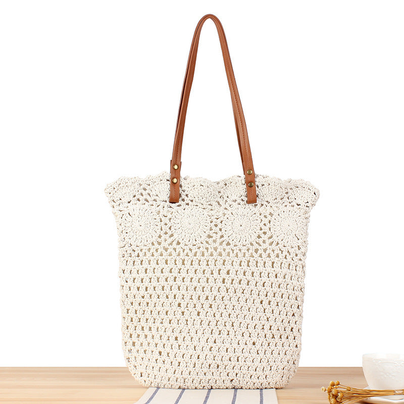 Trendy Crochet Shoulder Bag Bowlift