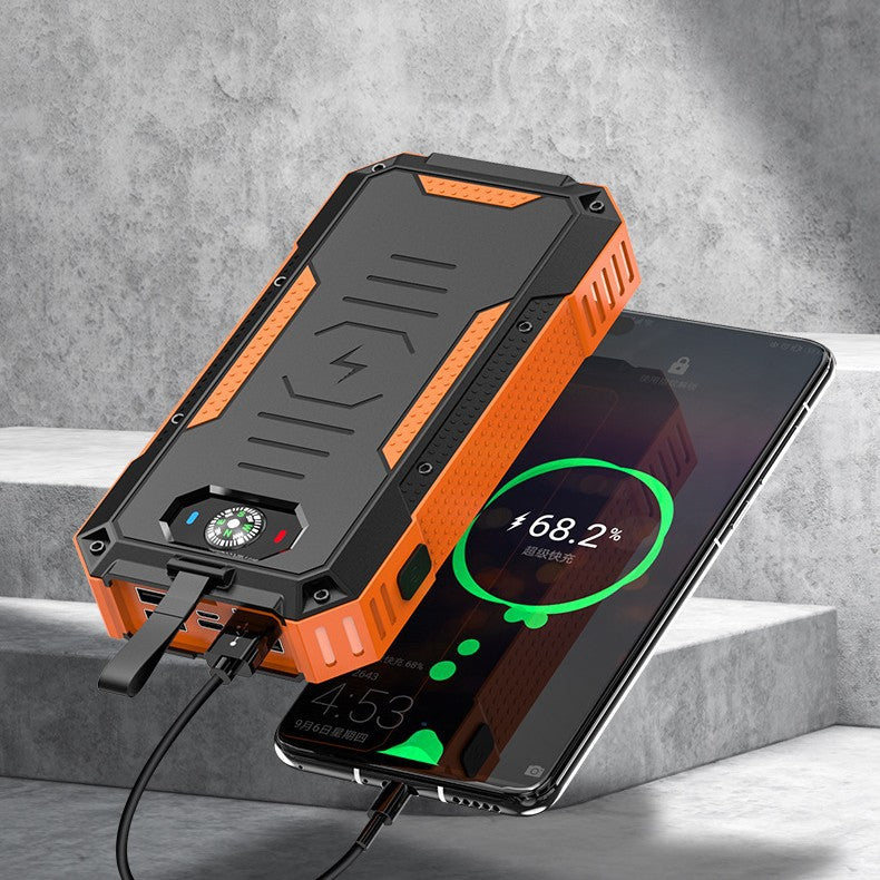 Robust Outdoor Power Bank with Integrated Fast Charging Function and LED Display Bowlift
