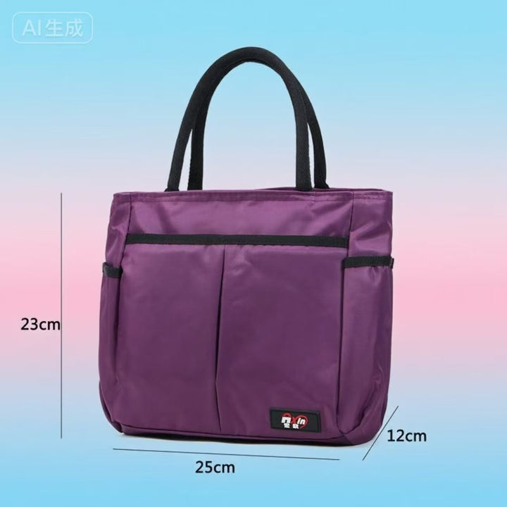 Floral Print Multi-Pocket Tote Bag Bowlift