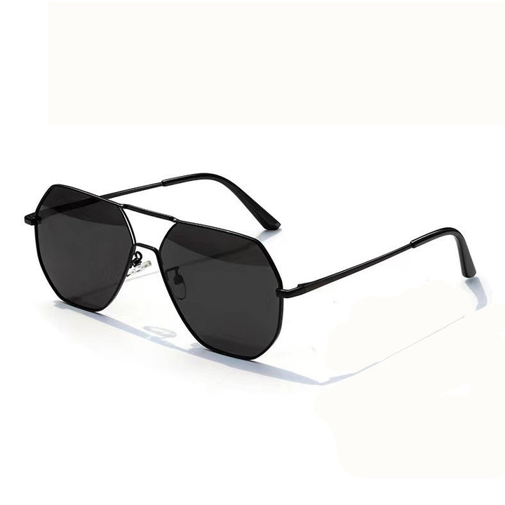 Fashionable Hexagonal Sunglasses Bowlift