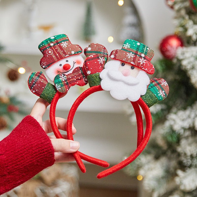 Festive Reindeer Headband Bowlift