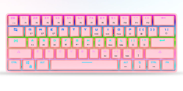 RGB Mechanical Gaming Keyboard with Customizable Backlit Effects Bowlift