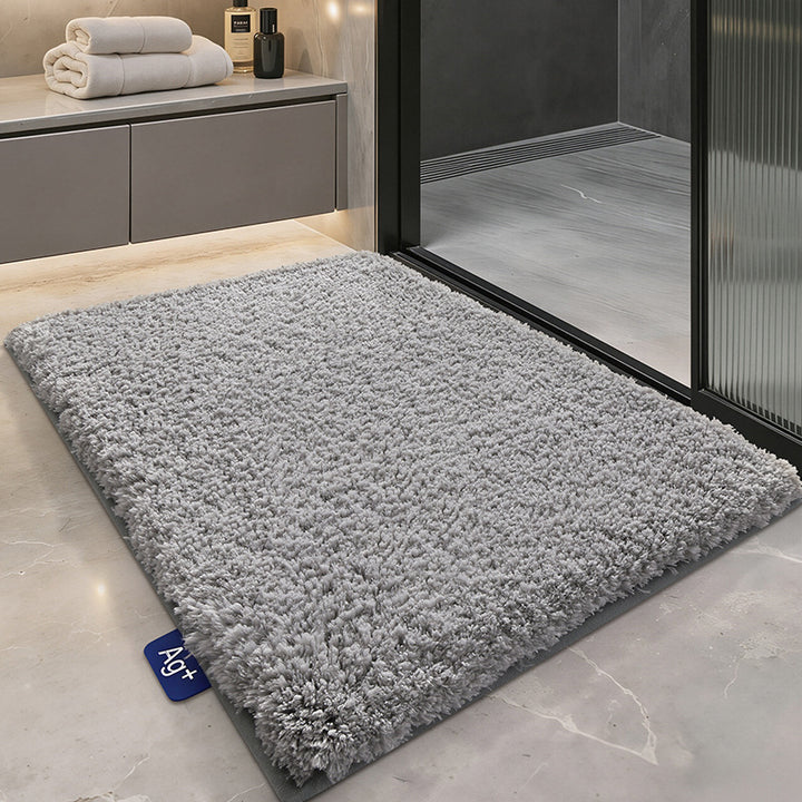Ultra-Soft Plush Bathroom Mat Bowlift