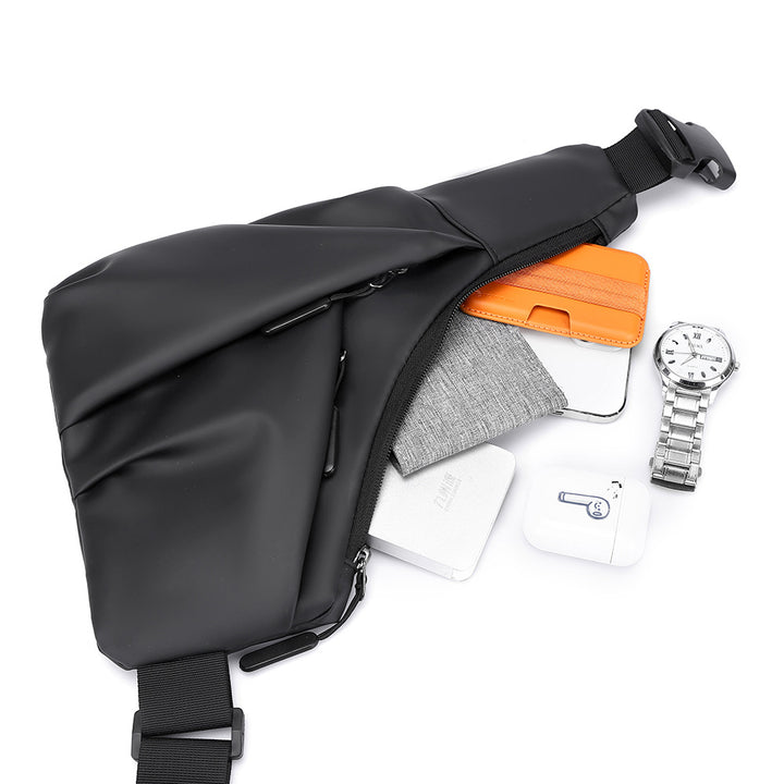 Sling bag with ergonomic design and water-repellent material Bowlift