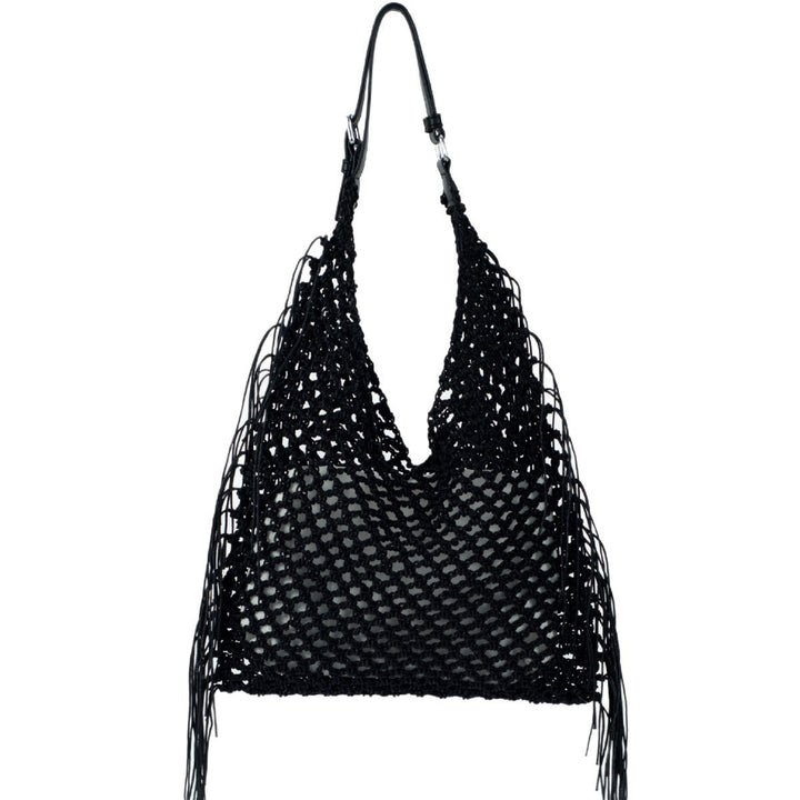 Trendy, Handcrafted Mesh Handbag Bowlift
