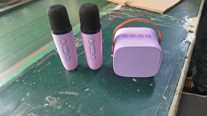 Portable Karaoke Microphone Set Bowlift