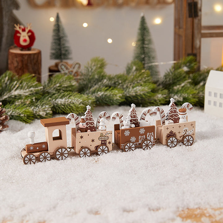 Decorative Christmas Train Set Bowlift