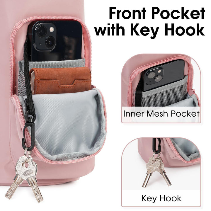 Shopping bag with insulated water bottle compartment Bowlift