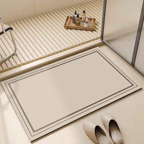 Elegant Textured Bath Mat