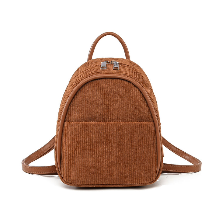 Corduroy Mini Backpack Bowlift