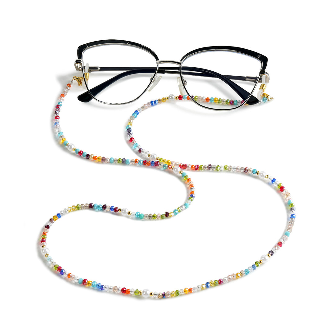 Decorative Beaded Eyewear Chain Bowlift