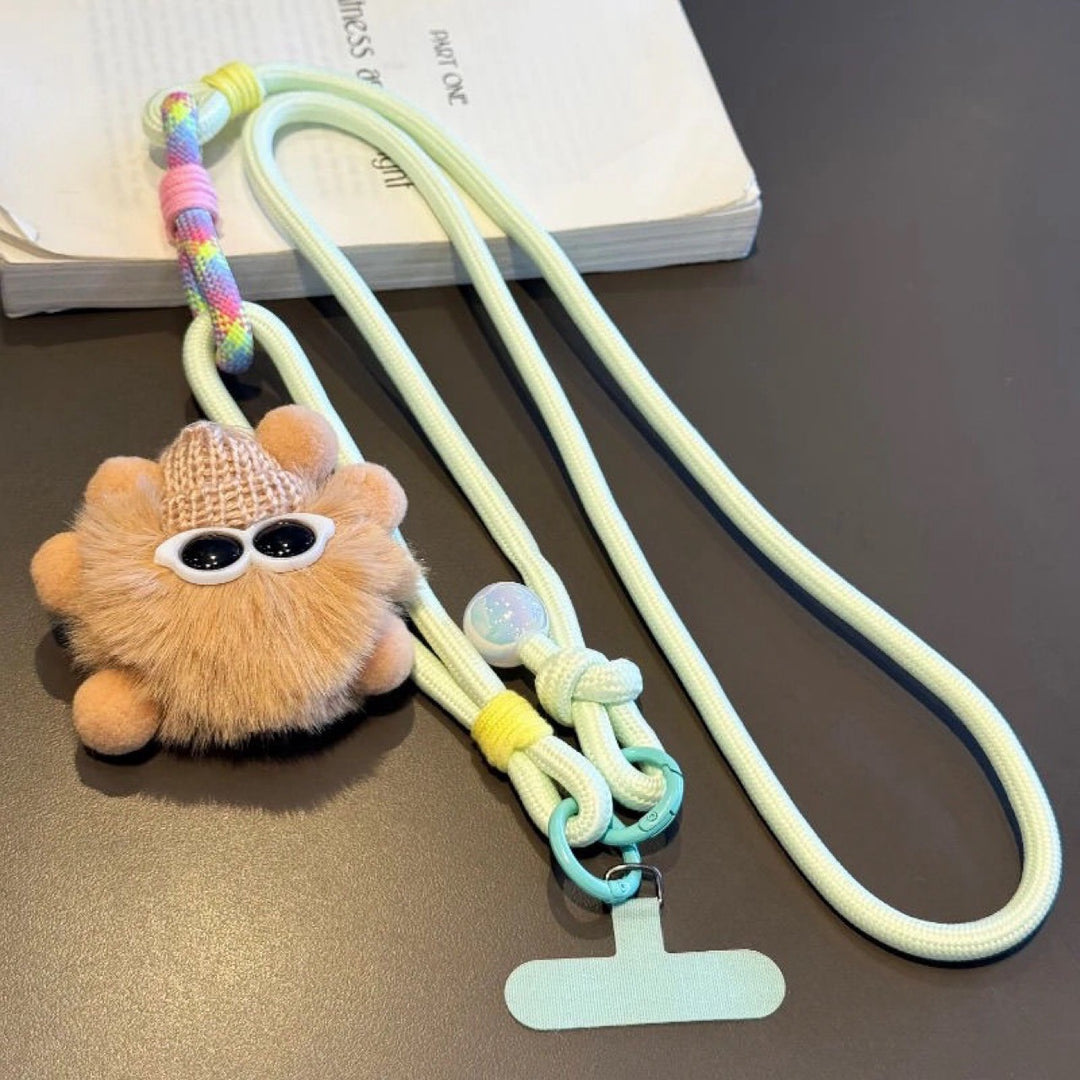 Cute Plush Creature Dog Leash Bowlift