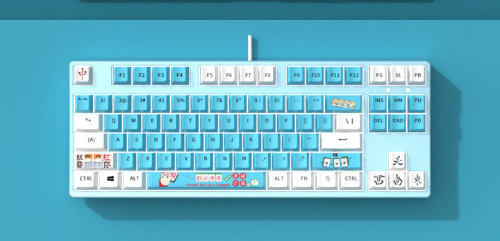 Compact Mechanical Gaming Keyboard Bowlift