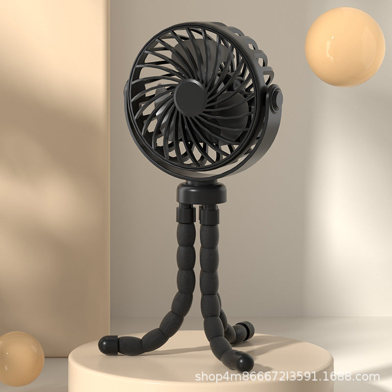 Flexible Tripod Mini Fan Bowlift