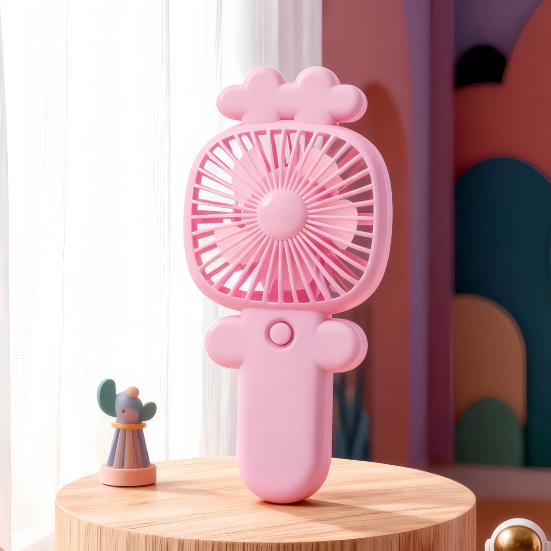 Portable Handheld Fan with Ergonomic Design and Stylish Look Bowlift