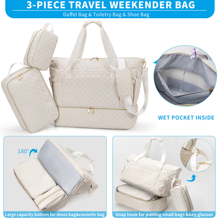 Multifunctional Travel Tote Bowlift