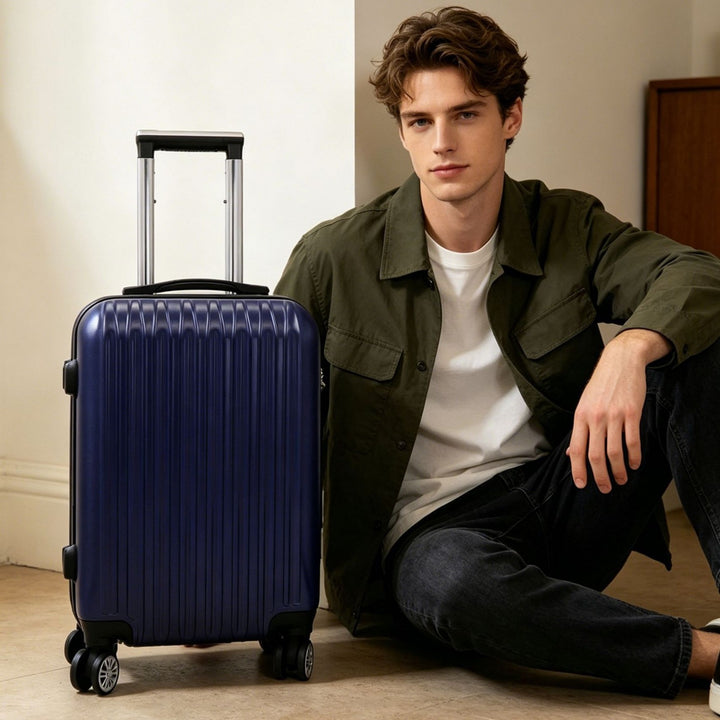 Unisex Lightweight Hard Shell Travel Luggage Bowlift