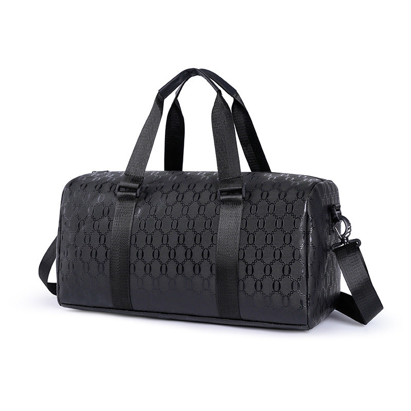 Premium Textured Travel Duffle Bag Bowlift