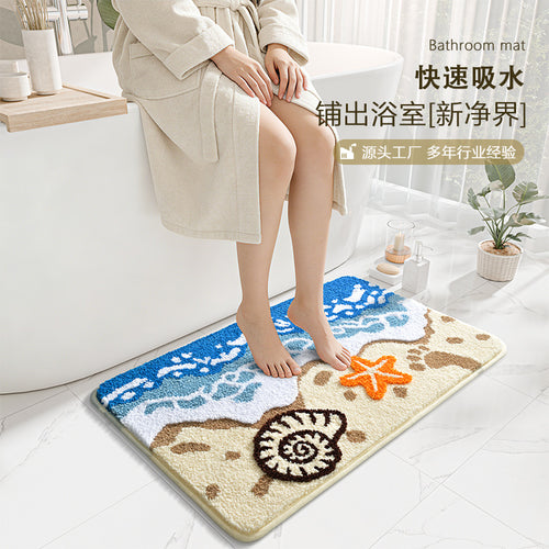 Decorative Bath Mat Bowlift