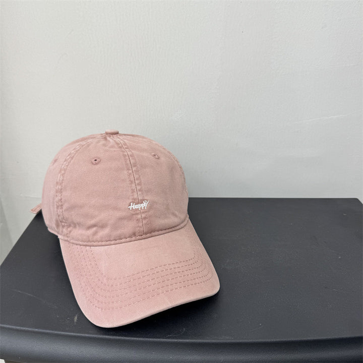 Men's Frayed Cotton Adjustable Baseball Cap Bowlift