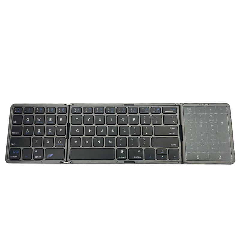 Compact Bluetooth Keyboard with Numeric Keypad Bowlift