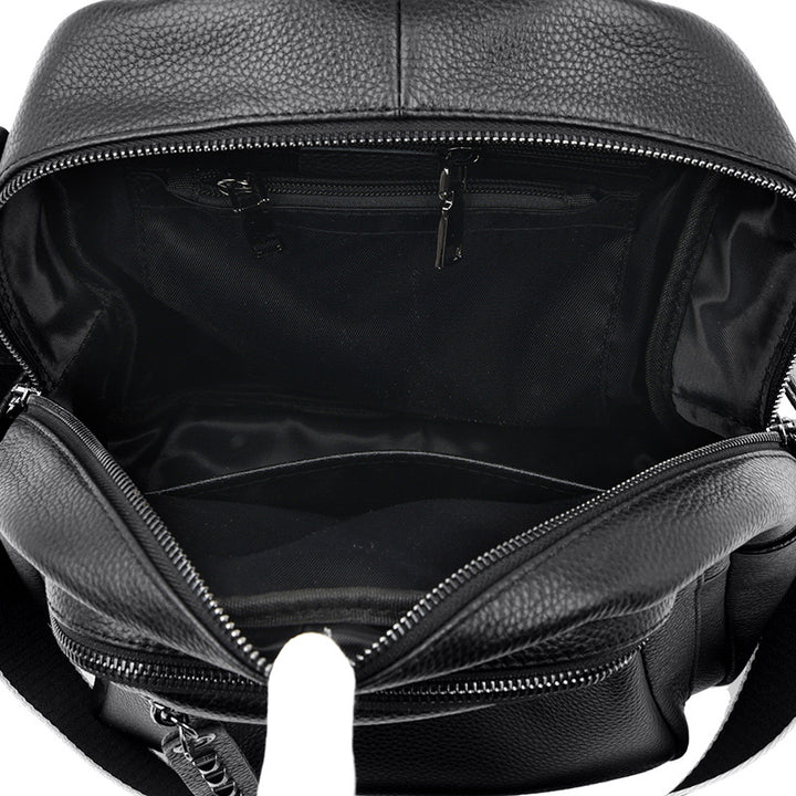 Stylish and Versatile Leather Backpack Bowlift