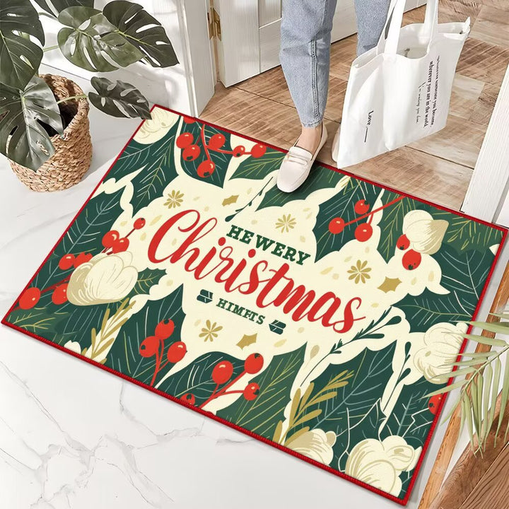 Decorative Holiday Entrance Mat Bowlift