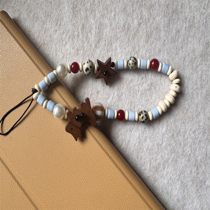 Playful Beaded Glasses Chain Bowlift