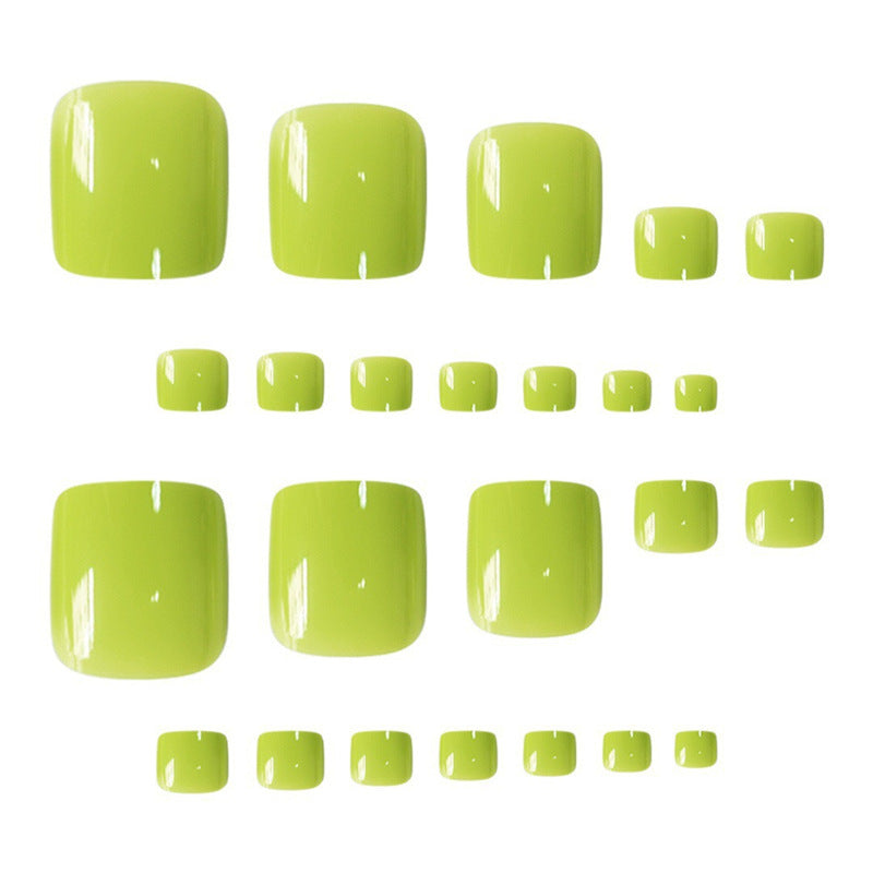 Glossy Press-On Nail Extensions Bowlift