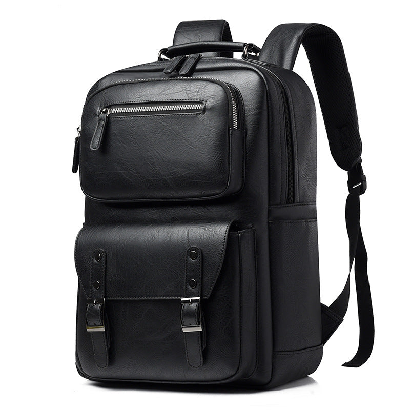 Premium Leather Organizer Backpack Bowlift