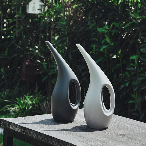 Elegant Abstract Decorative Watering Can Bowlift