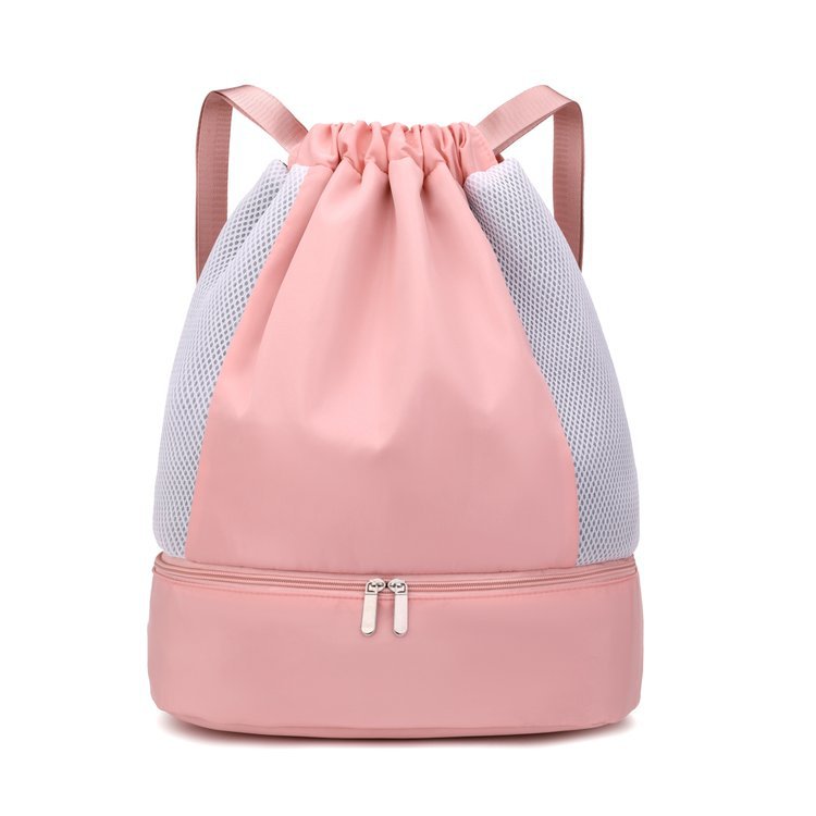 Lightweight Mesh Drawstring Backpack Bowlift