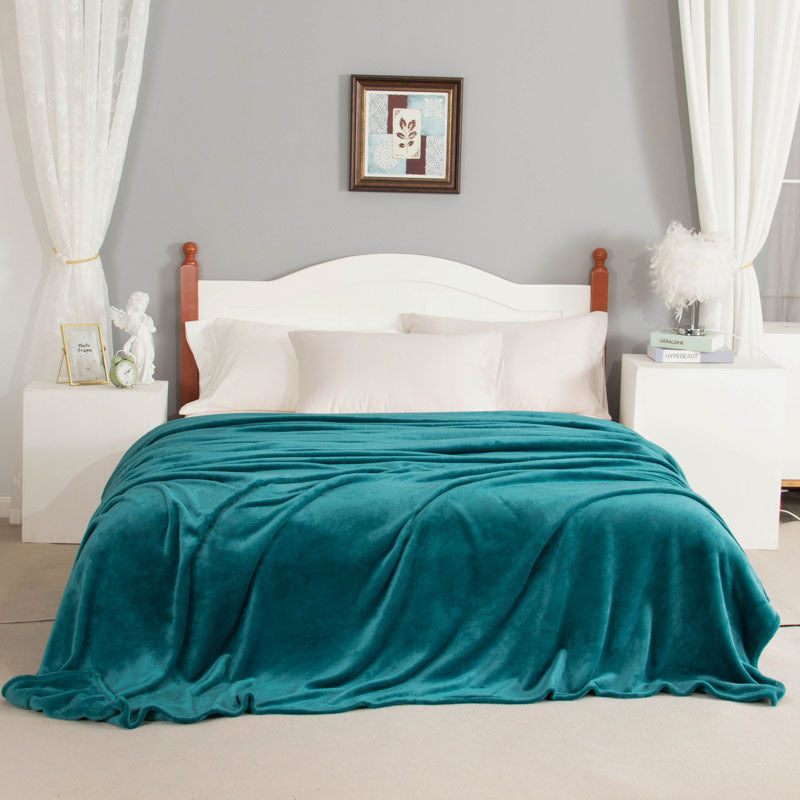 Plush Fleece Throw Blanket Bowlift