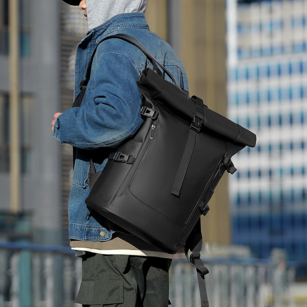 Waterproof Rolltop Backpack Bowlift