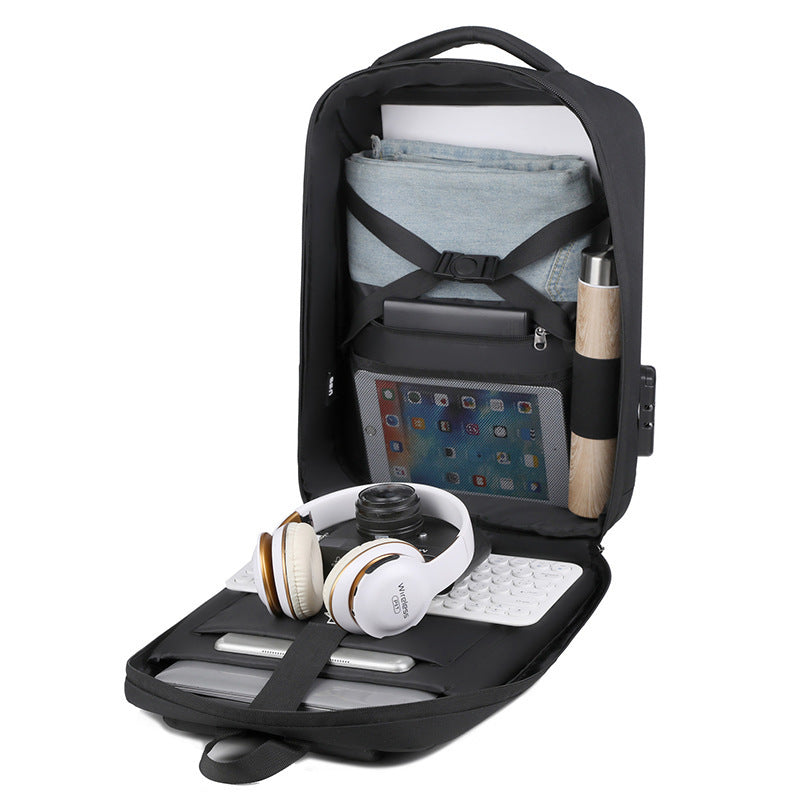 Backpack with Intelligent Cable Compartment Bowlift