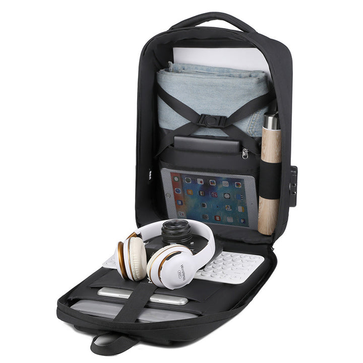 Backpack with Intelligent Cable Compartment Bowlift