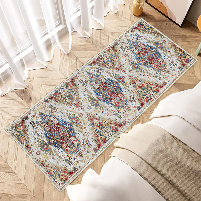 Vintage Bohemian Area Runner Rug Bowlift
