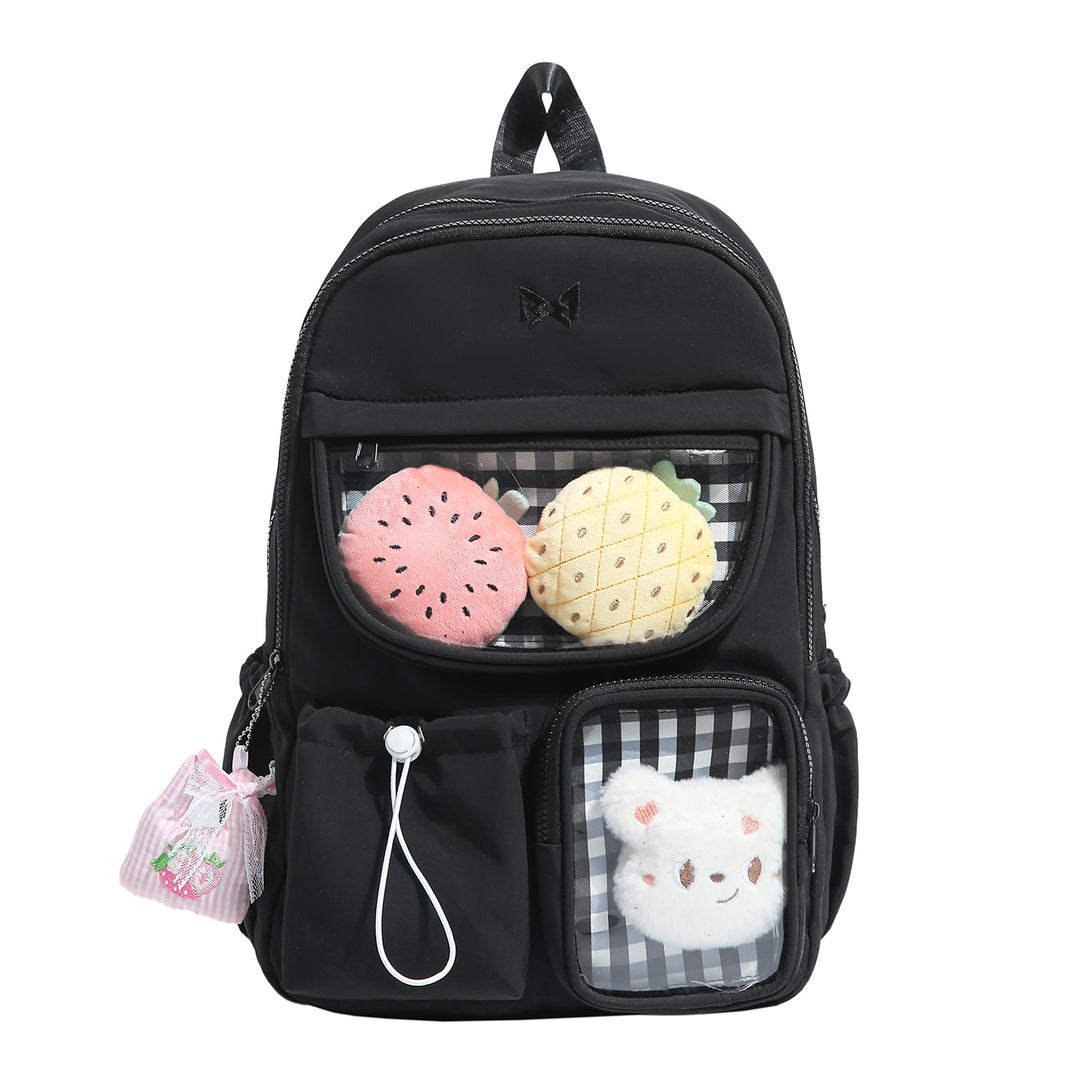 Functional Plush Storage Backpack Bowlift