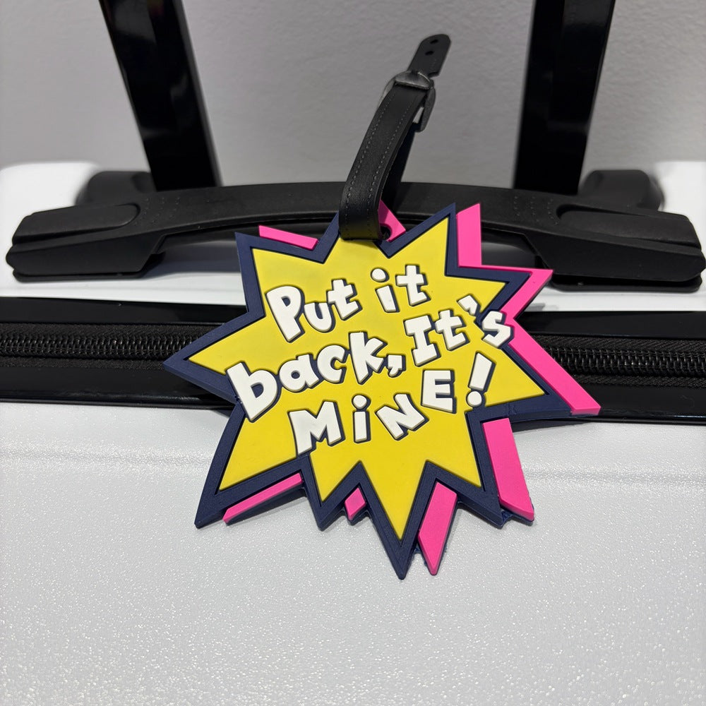 Planet-Themed Luggage Tag Bowlift