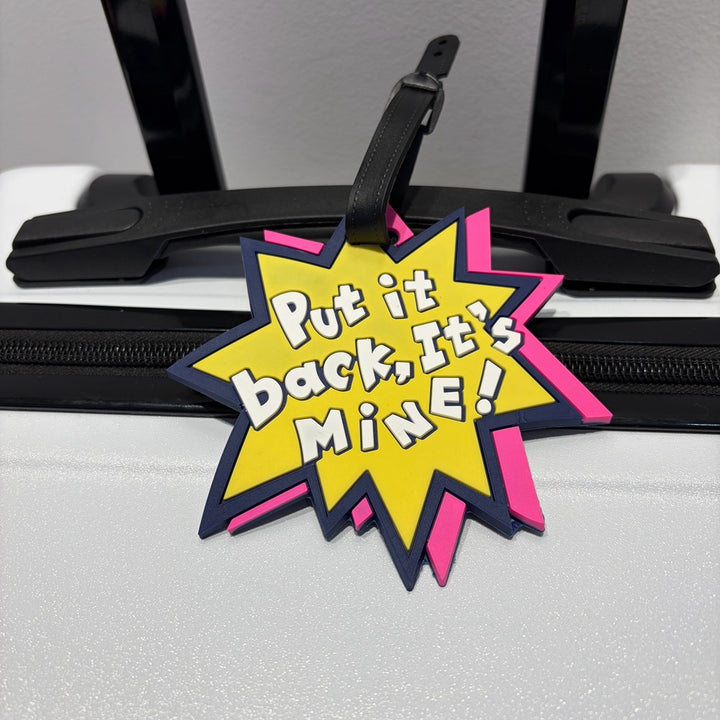 Planet-Themed Luggage Tag Bowlift