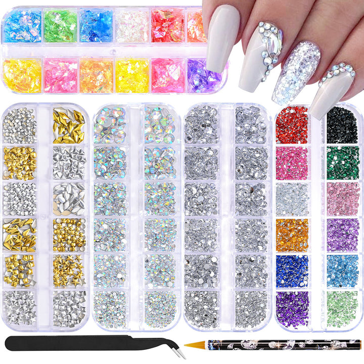Decorative Nail Art Gemstone Kit