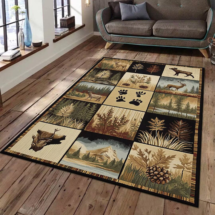 Decorative Area Rug Bowlift
