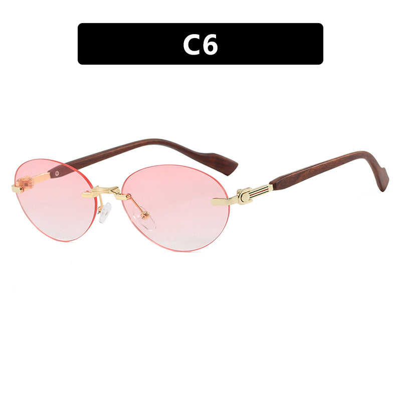 Women's fashionable sunglasses in elegant retro style with high-quality lenses and wooden details Bowlift