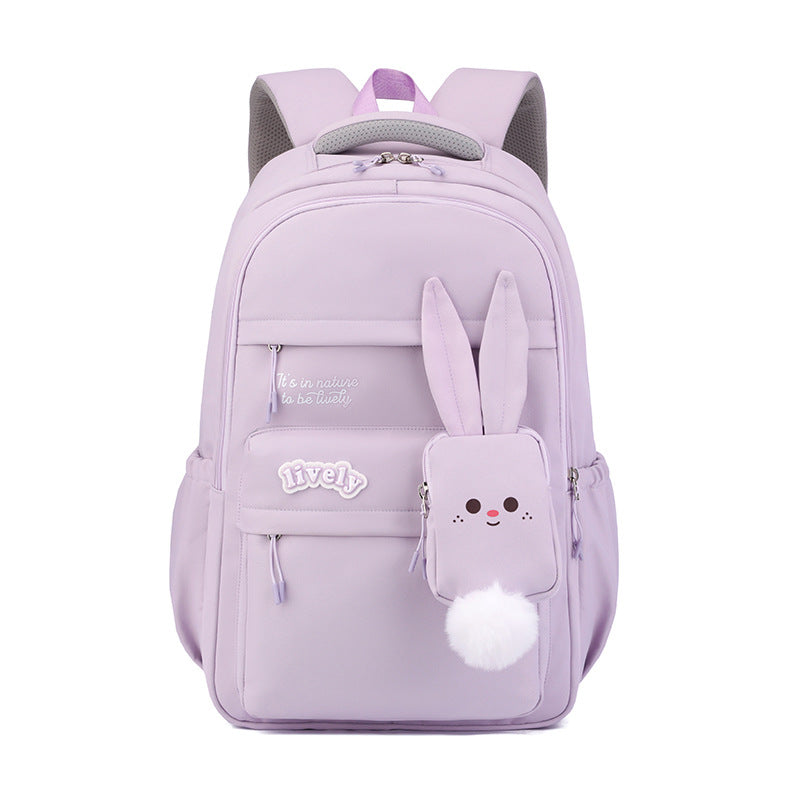 Cute Bunny-Themed Backpack Bowlift